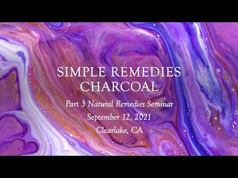 Natural Remedies–Charcoal