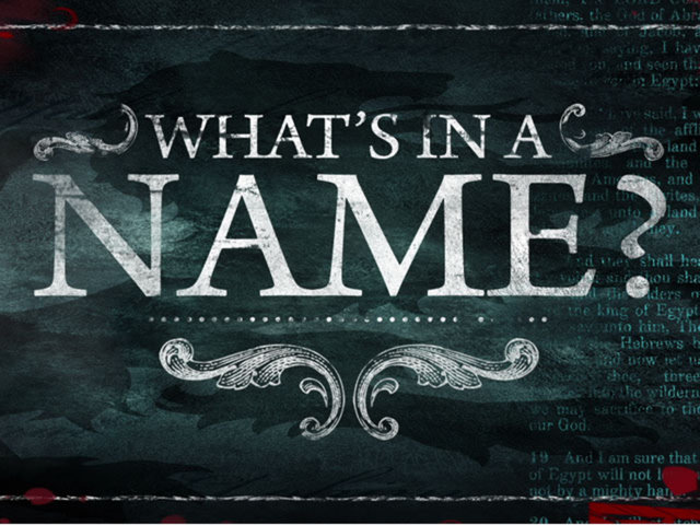 Whats in a Name