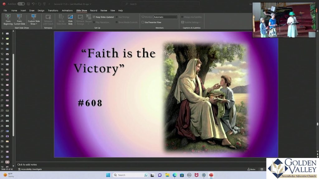 GVSDAChurch Live Stream –  (6/17/2023) “The Two Mysteries”