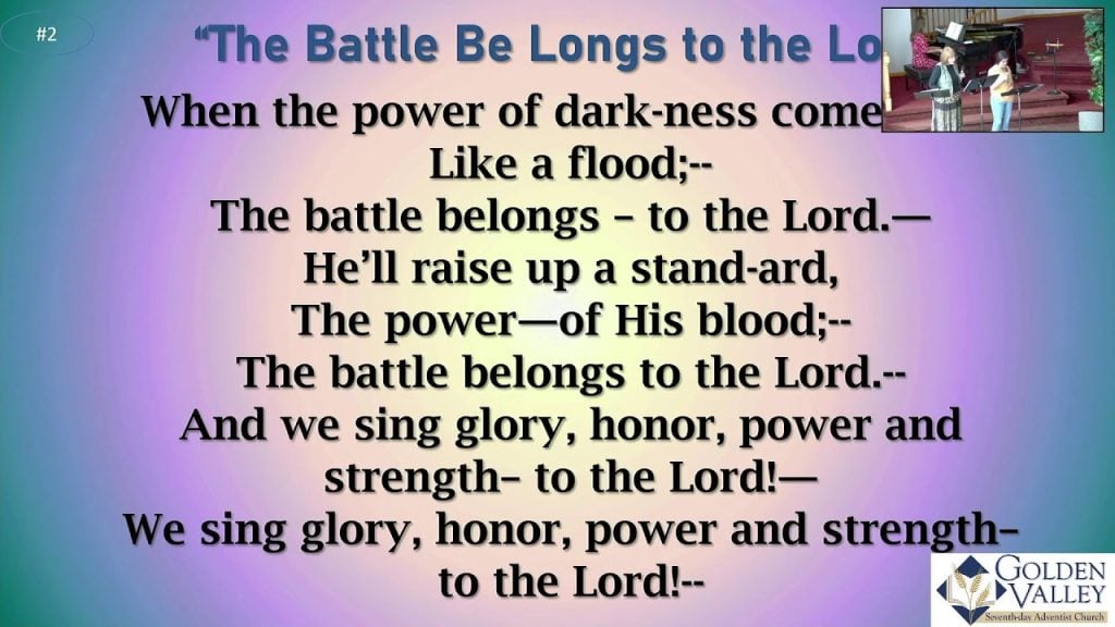 GVSDAChurch Live Stream –  (5/20/2023) “The Battle is the Lord’s”
