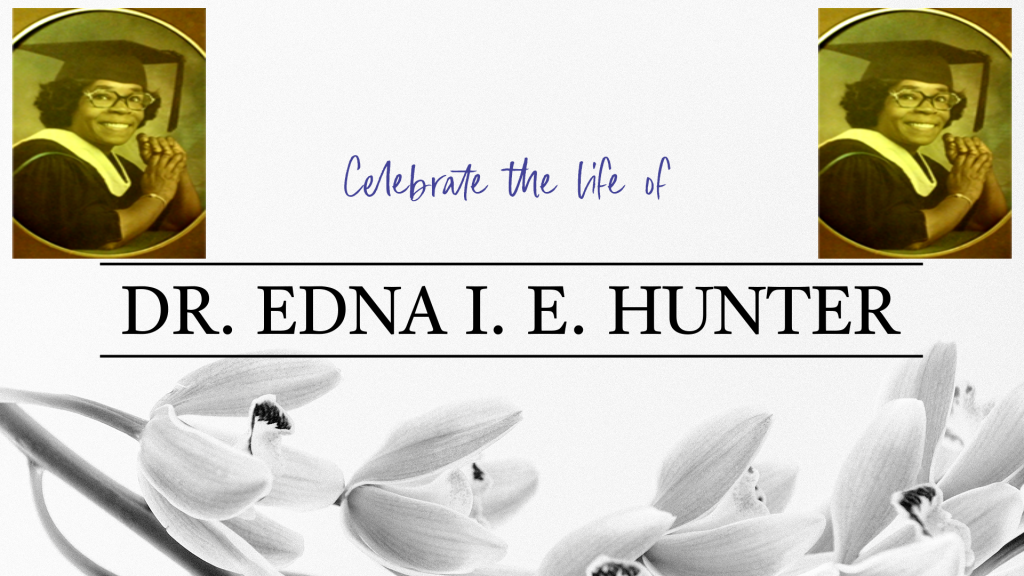 Dr. Hunter’s Funeral Service Program