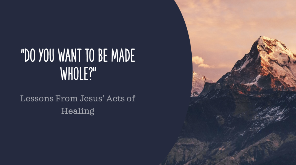 Do You Want To Be Made Whole? (Marina Rietman)