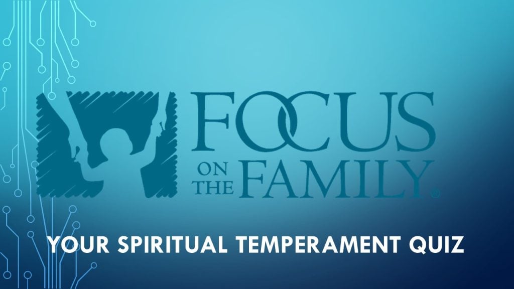 Spiritual Temperament Quiz