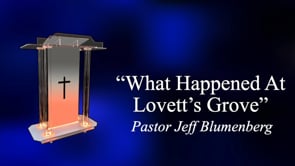 October 25, 2025 “What Happened At Lovett’s Grove?