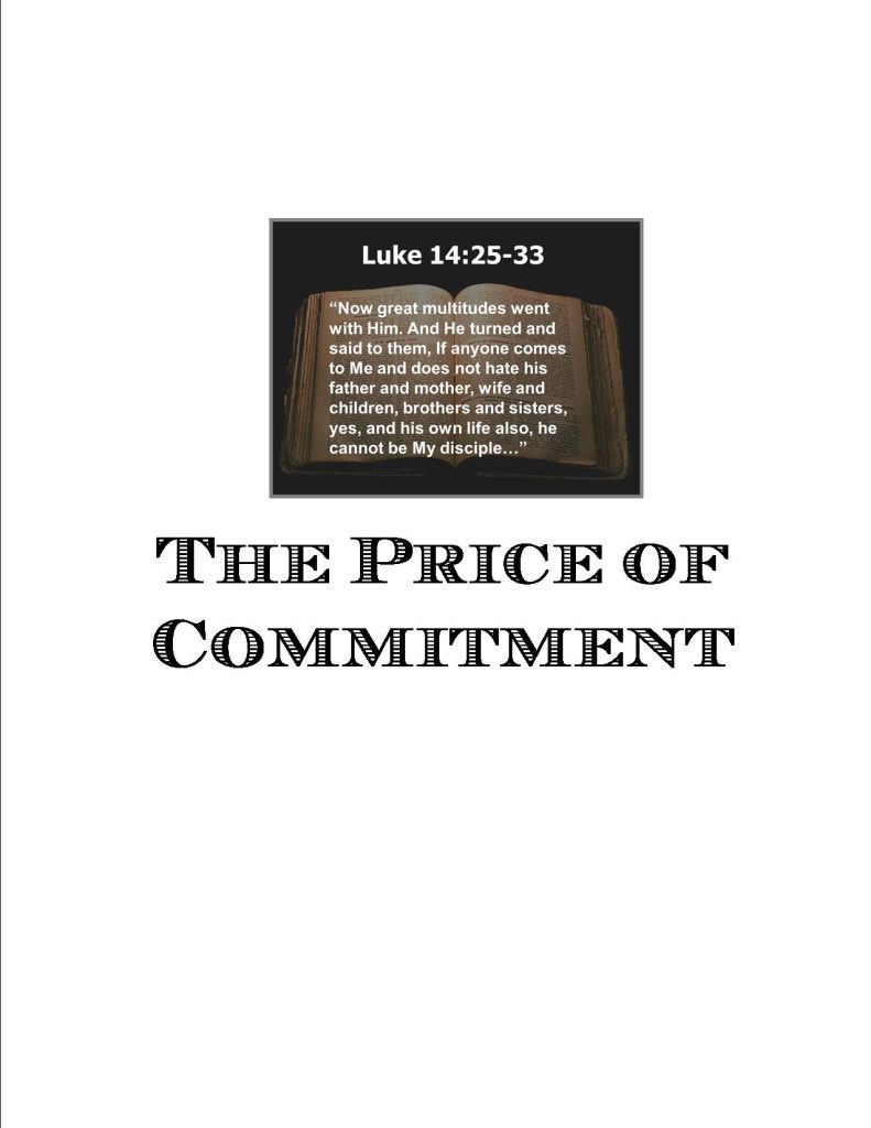 The Price of Commitment