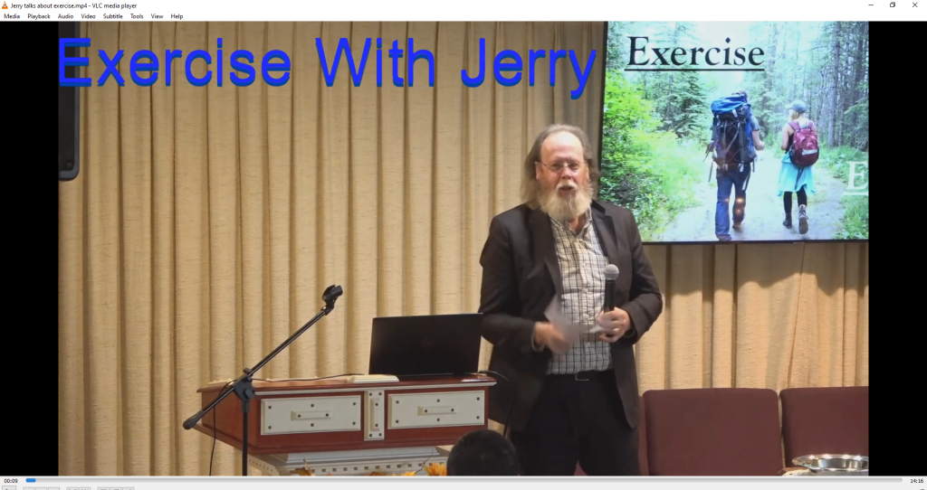 Exercise with Jerry