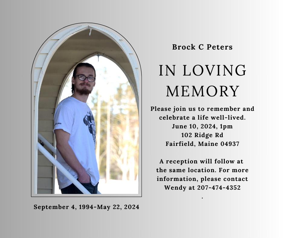 In fond Memory of Our Brother Brock