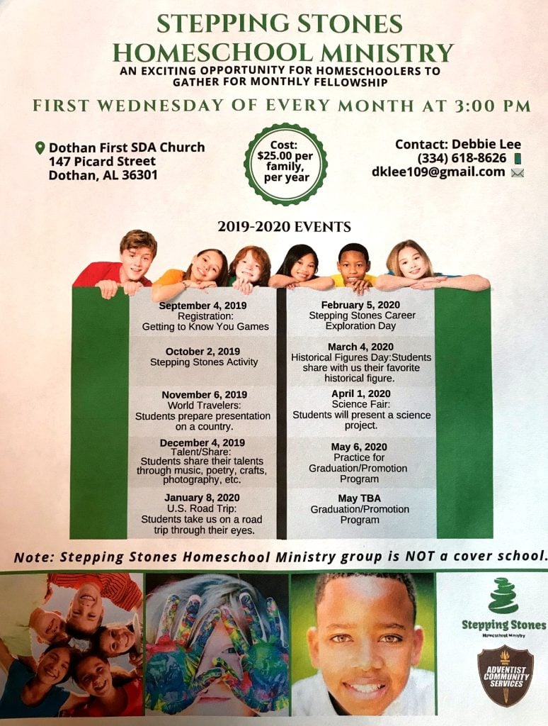 Stepping Stones Homeschool Ministry