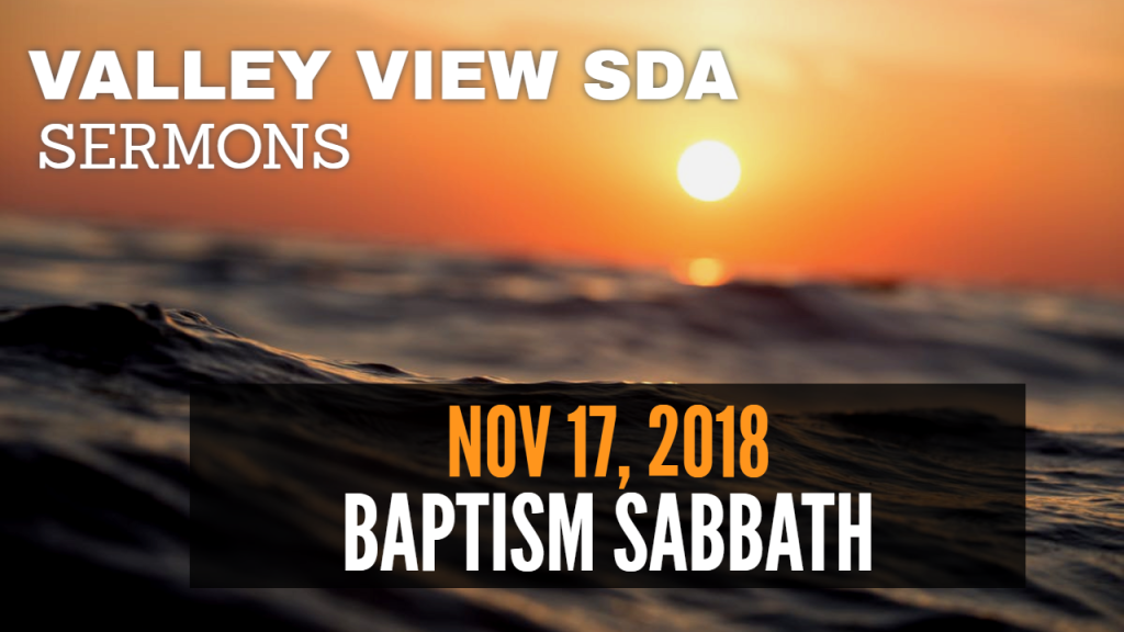 “Baptism Sabbath”
