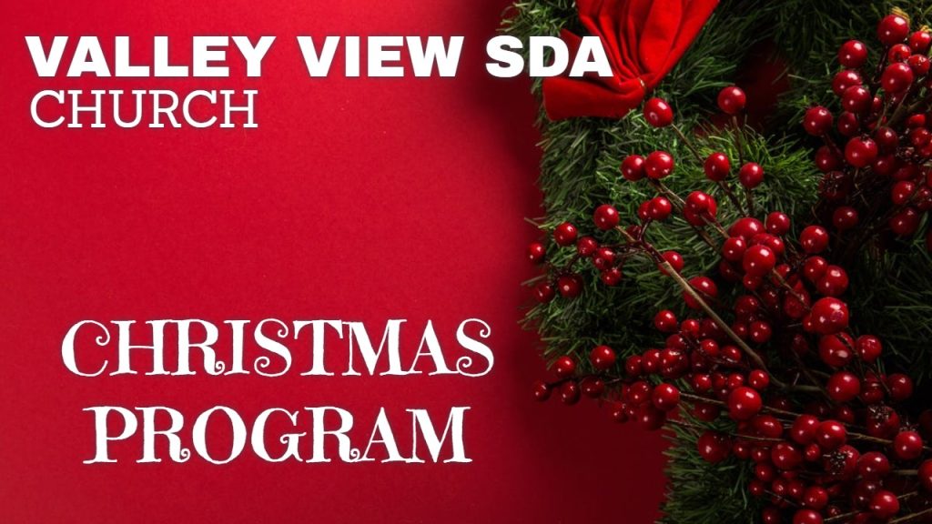 “Christmas Program”