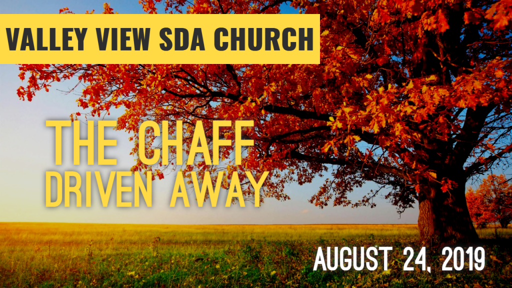 “The Chaff Driven Away”