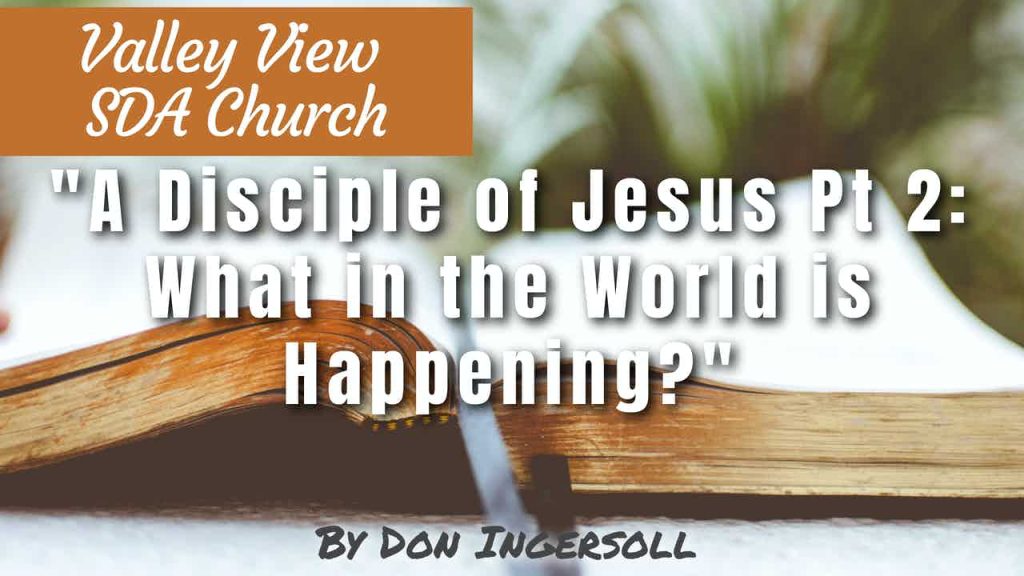 “A Disciple of Jesus, Part II”