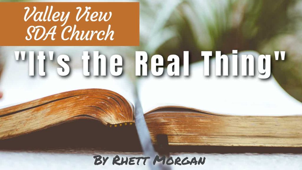 “It’s the Real Thing”