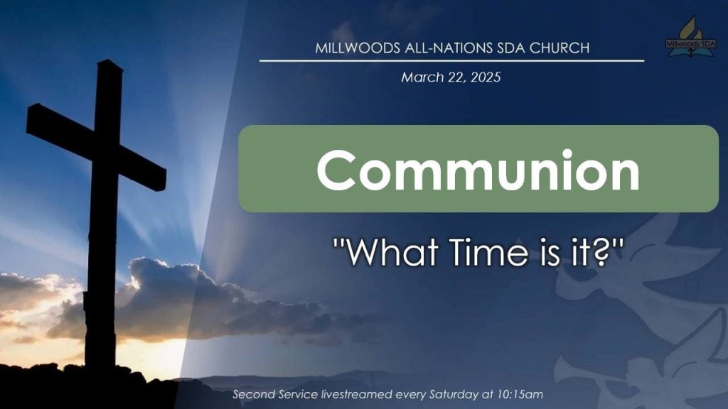 Communion and Online Worship Service | March 22, 2025