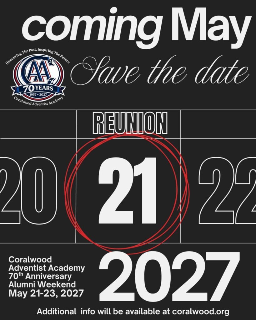 Coralwood Adventist Academy 70th Anniversary Alumni Weekend