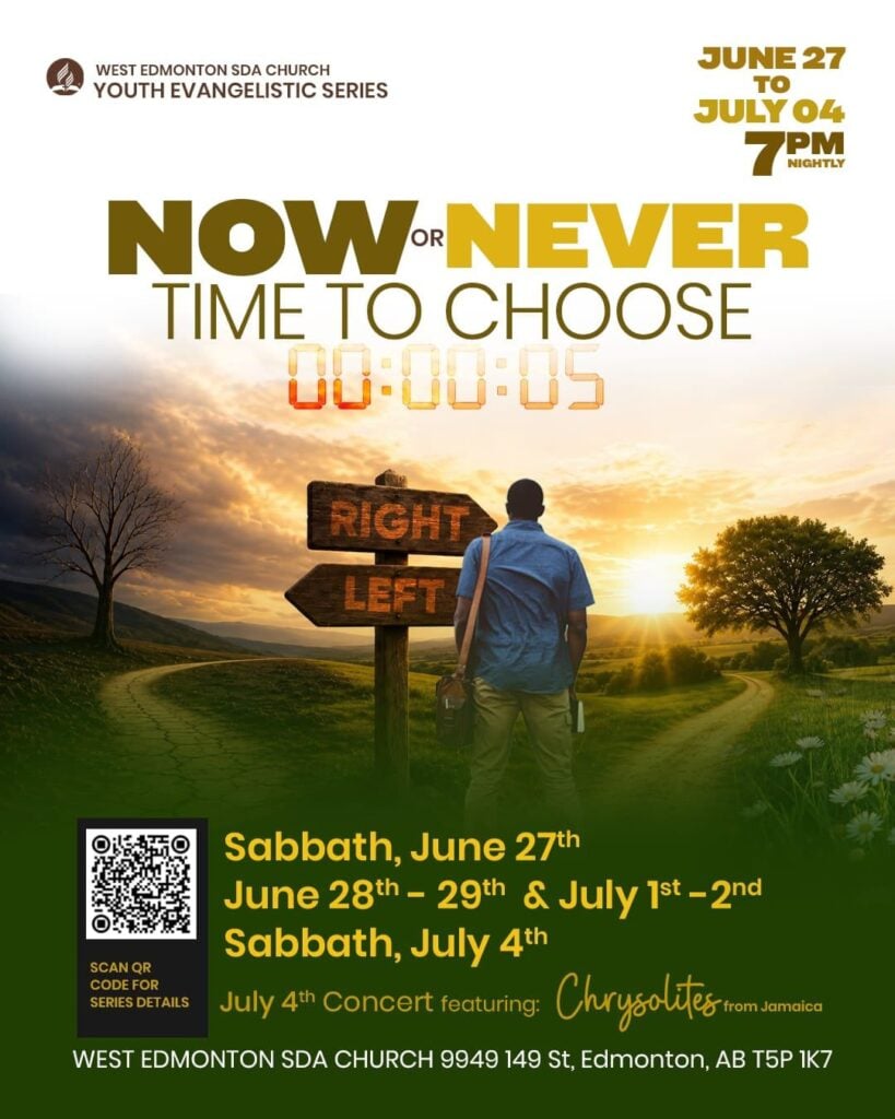 Now or Never Time To Choose