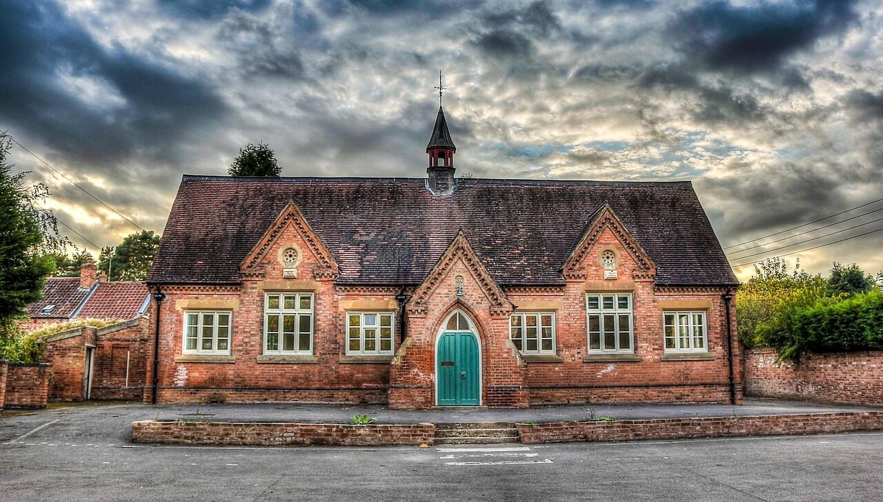 school, building, hdr, architecture, exterior, school building, brick, school building, school building, school building, school building, school building