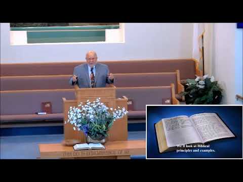 “Principles and Standards” –  Pastor Bill Strong