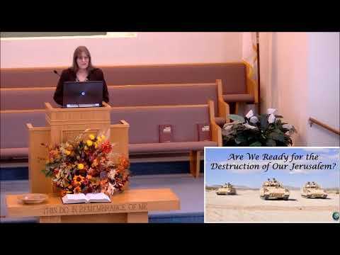 “Are We Ready for the Destruction of Our Jerusalem?” –  Carol Lawrence