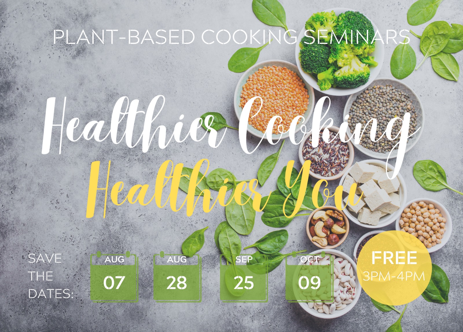 Plant-Based Cooking Classes Coming This Summer