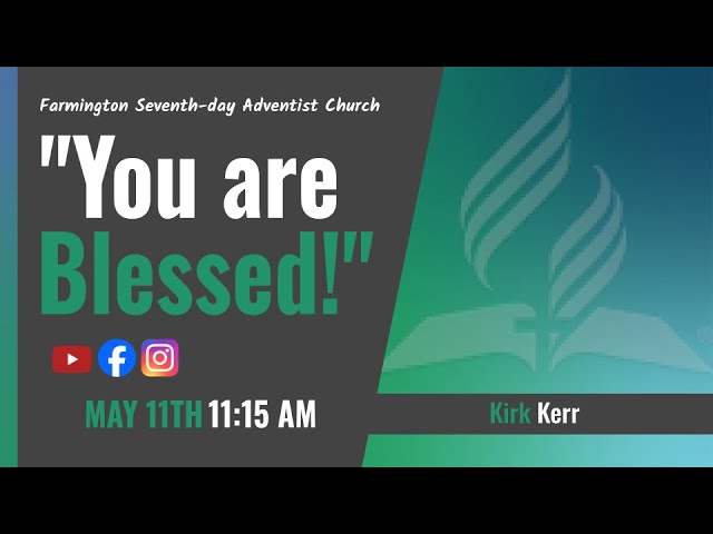You are Blessed!