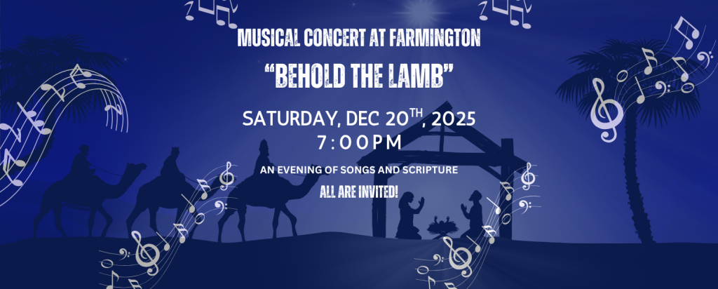 “Behold the Lamb” – Christmas Concert