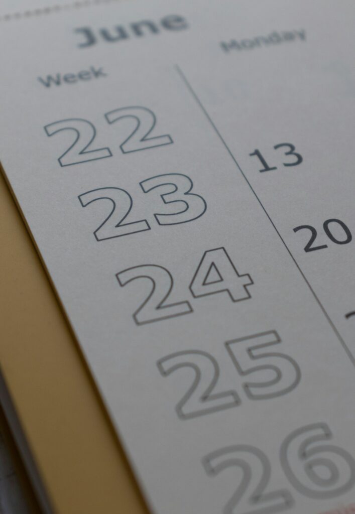 June calendar