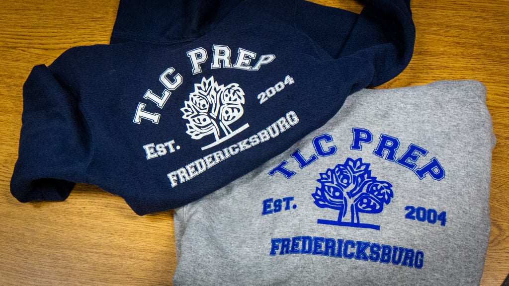 TLC Prep sweatshirts