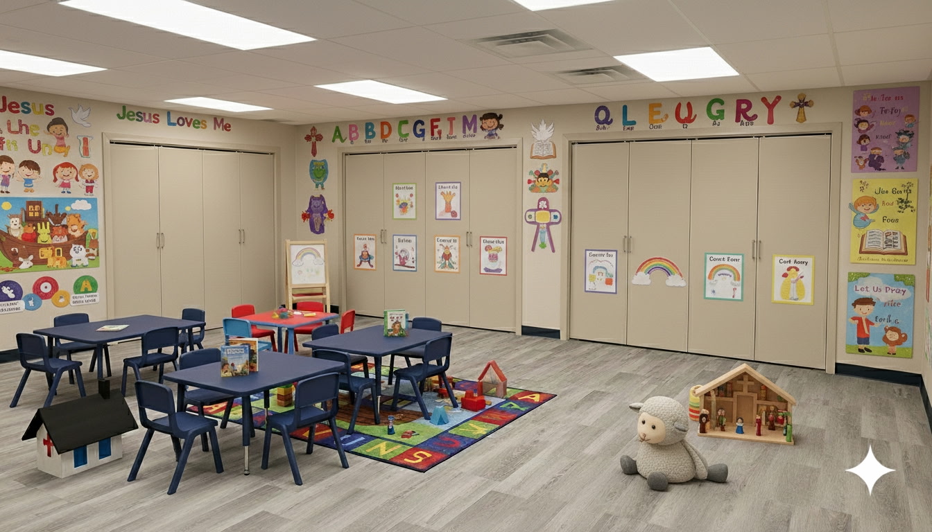 Children's ministry room