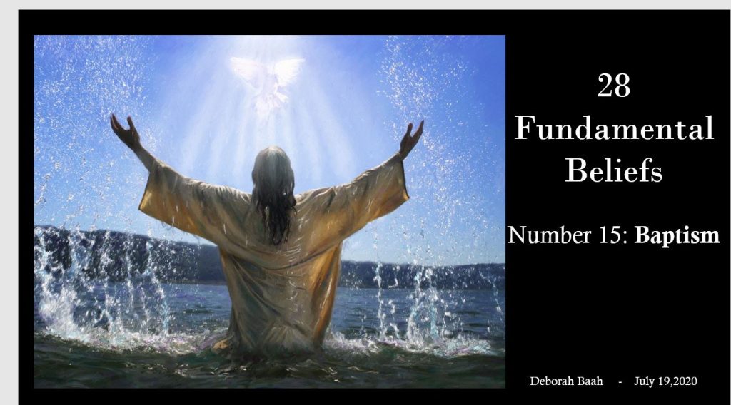 #15 – Baptism – Deborah Baah