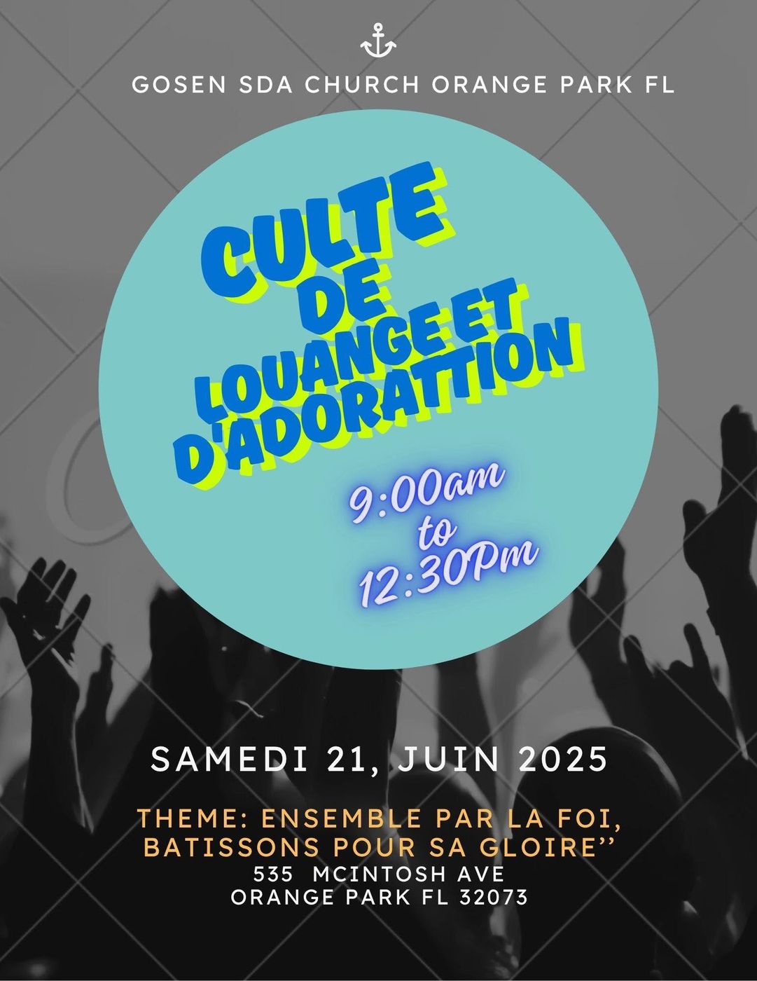Culte de louange et d'adoration