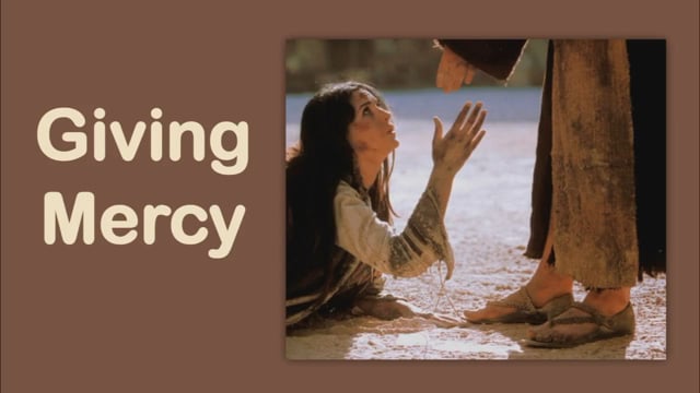 Giving Mercy
