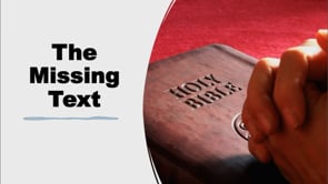 The Missing Text