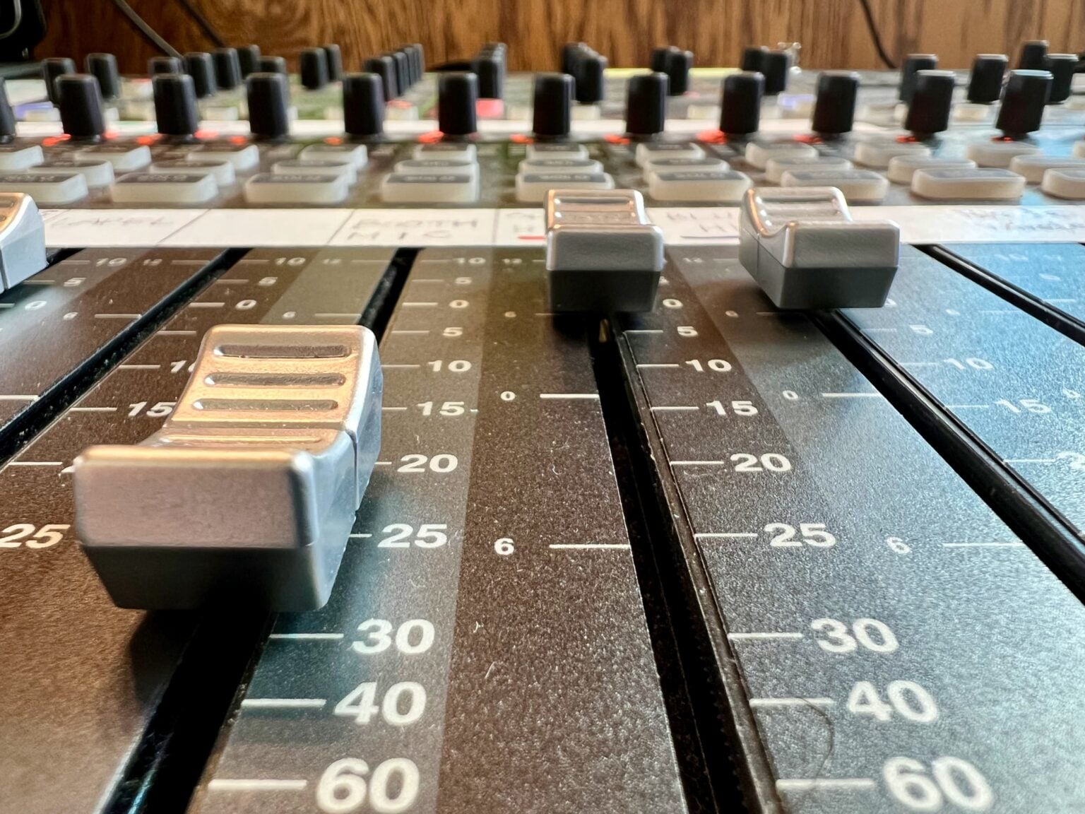 First Audio Mixer Audio Mixer Channel Guide – Harrisburg First Seventh-day Adventist Church