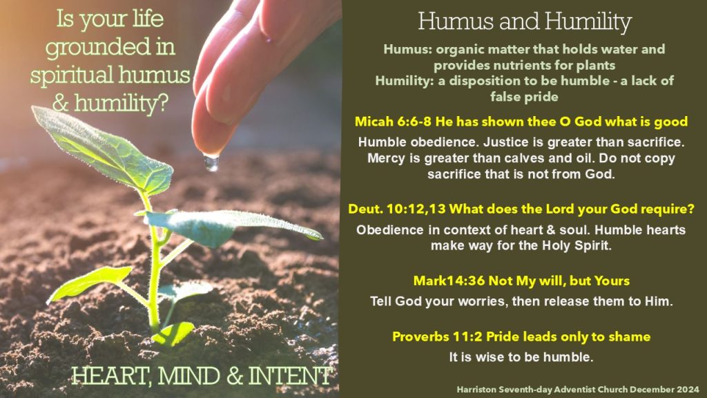 Humus & Humility