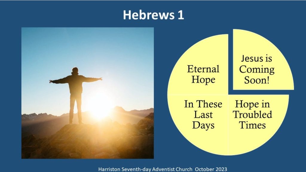 Hebrew 1 Hope in Jesus
