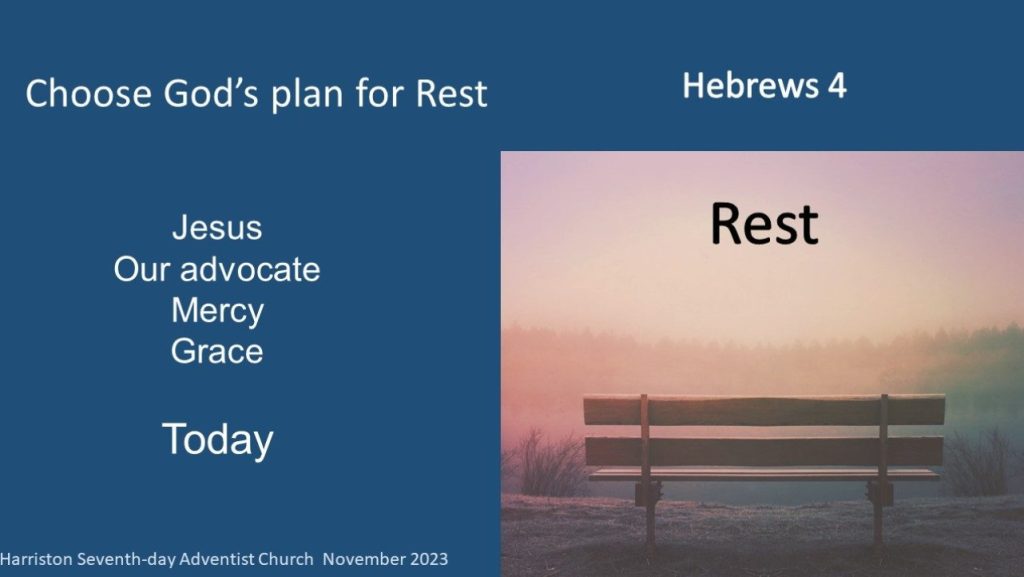 Hebrews 4 Rest