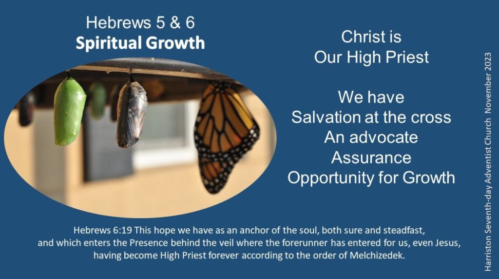 Hebrews 5 & 6 Spiritual Growth