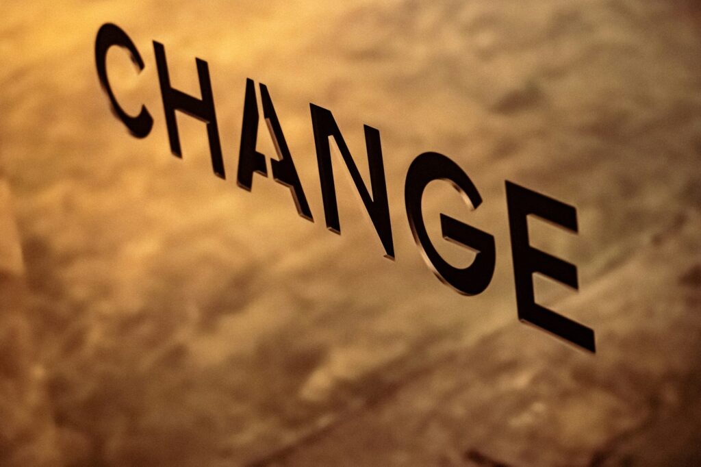 In an instant, everything can change.