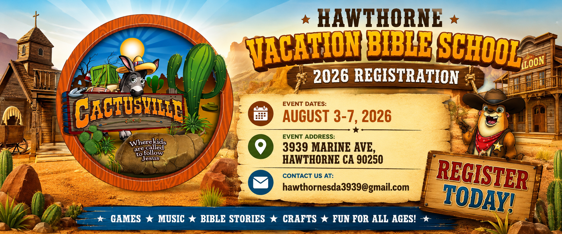 VBS 2026 Hawthorne SDA Church
