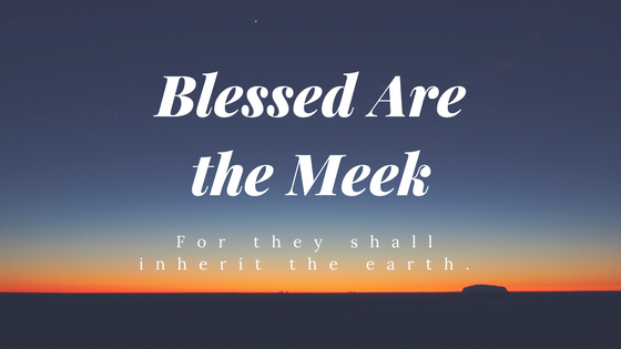 CHAPTER 2B – “Blessed are the meek.”