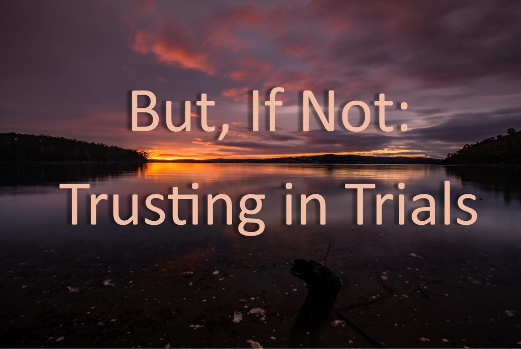 But, If Not: Trusting in Trials