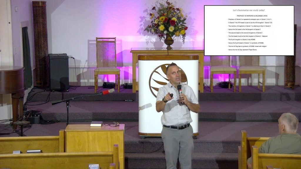 Daniel Seminar Part 3, May 02, 2025 “The King and the foreigner” by Pastor Manny Ojeda.