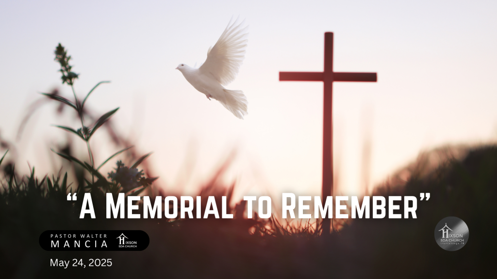 A Memorial to Remember – Pastor Walter Mancia