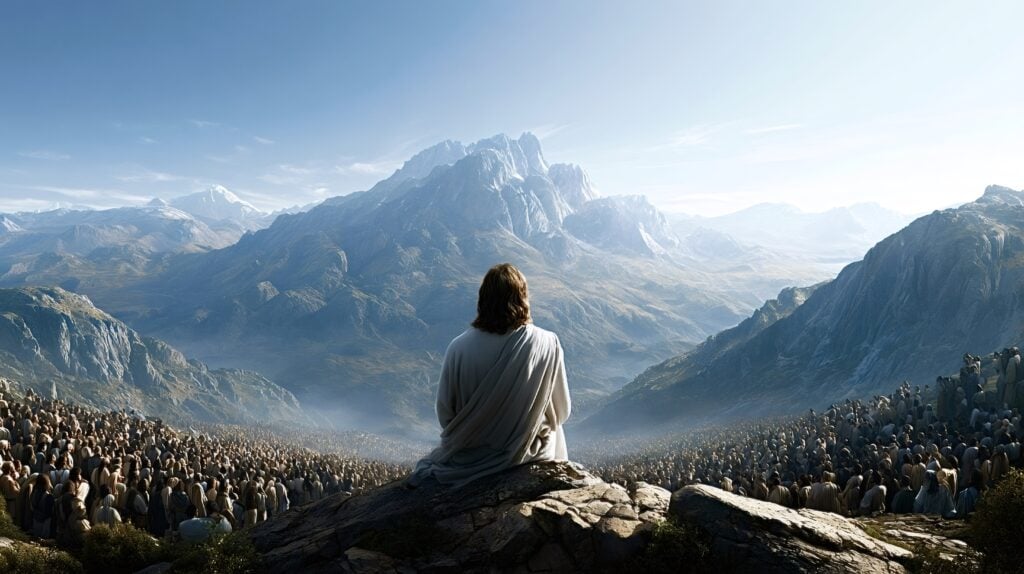 Between the Mountain and the Multitude
