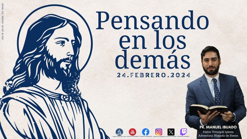 “Pensando en los demás”
