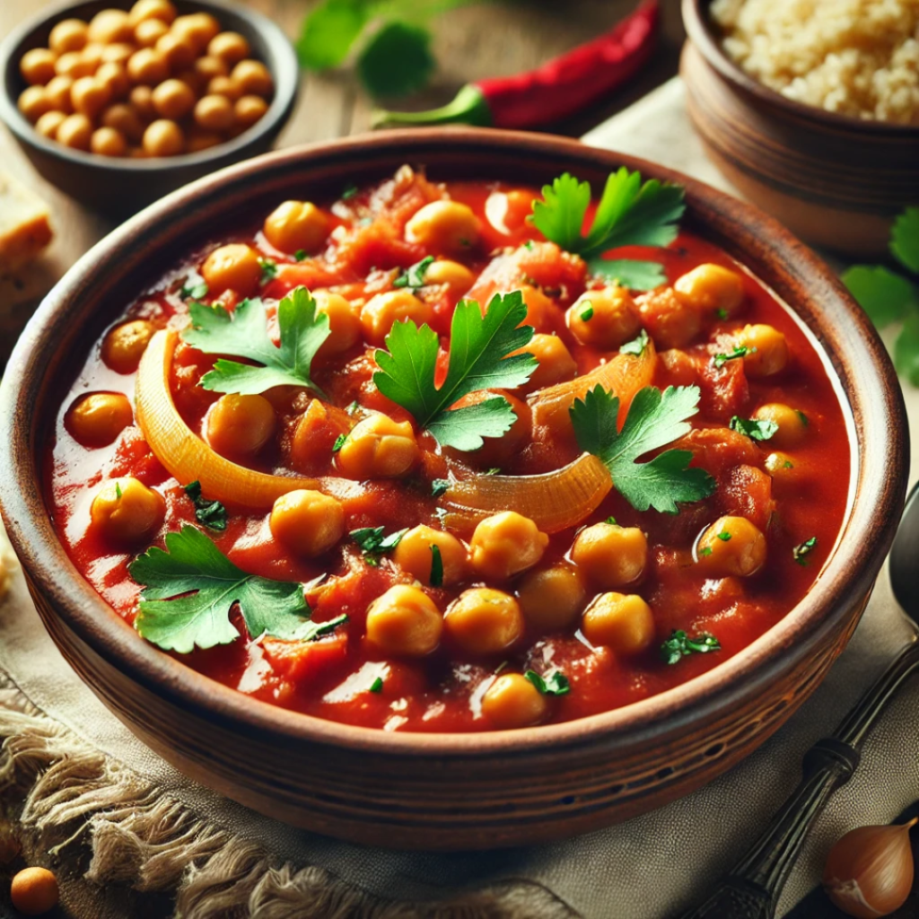 Receta Saludable | Garbanzos Guisados + Pastelón del Plátano