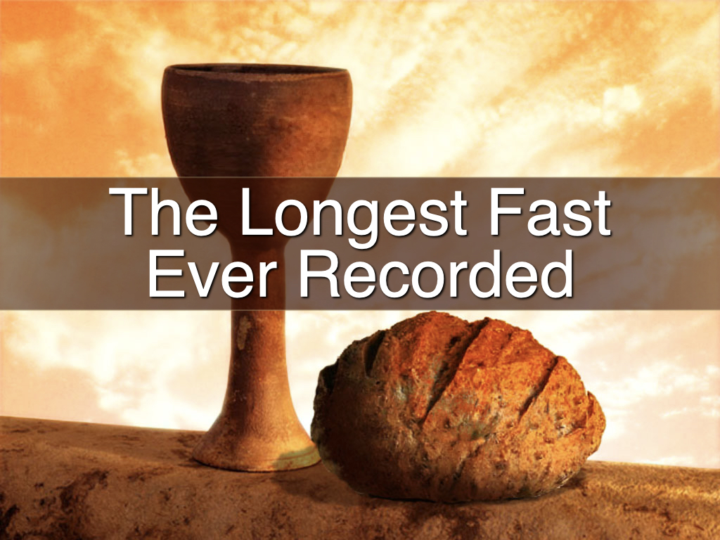 “The Longest Fast Ever Recorded”—Matthew 26:26–30 (Matthew L. Tinkham, Jr.)