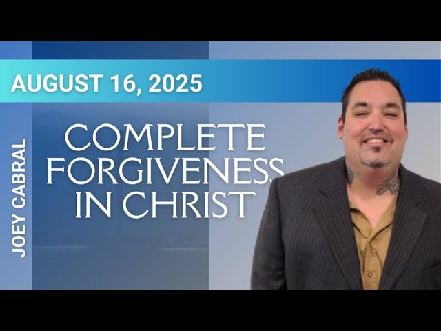 Complete Forgiveness in Christ