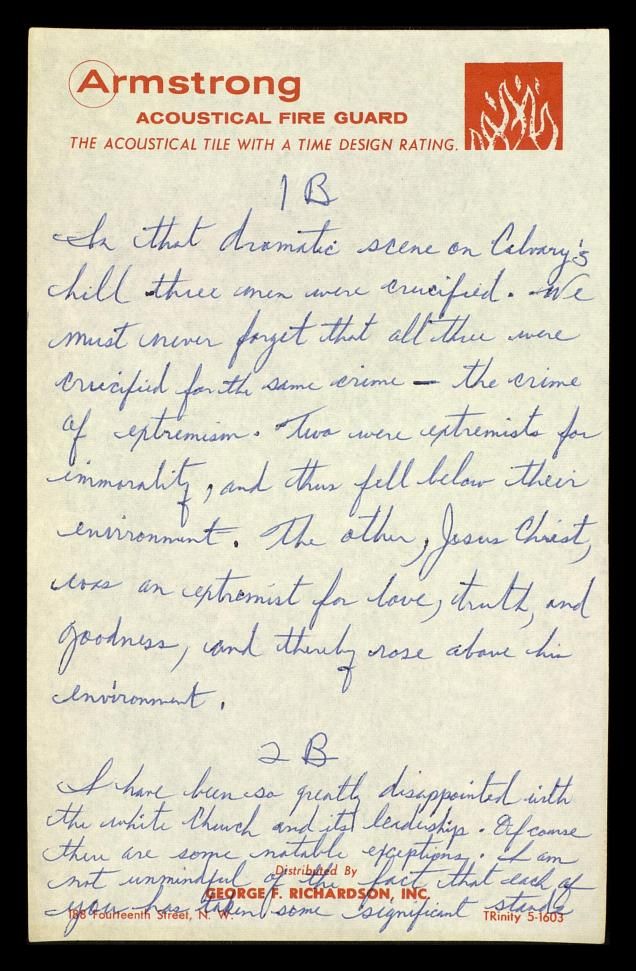 Branding or Being: Letter from the Birmingham Jail and Its Relevancy Today